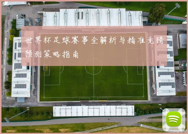世界杯足球赛事全解析与精准竞猜预测策略指南